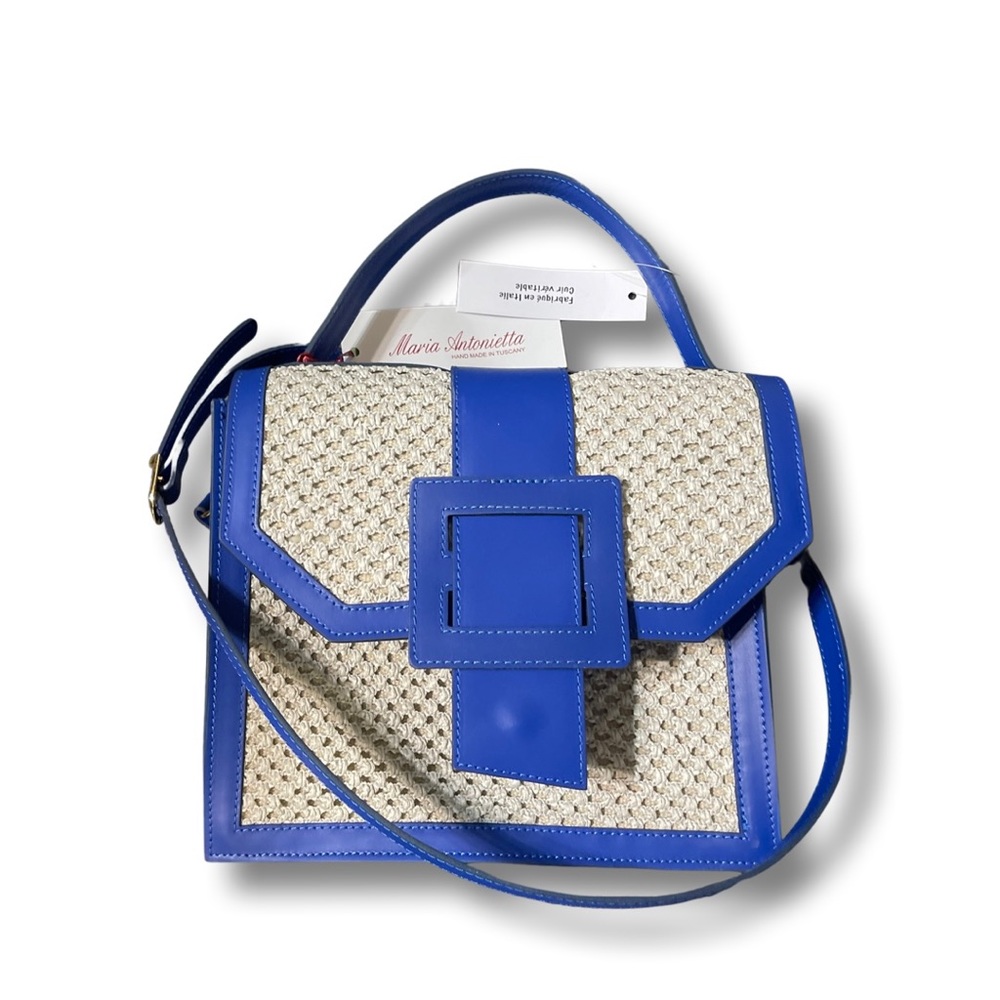 MARIA ANTONIETTA VINTAGE UNUSED ORIGINAL TAGS RETAIL BLUE BAG 100% AUTHENITC